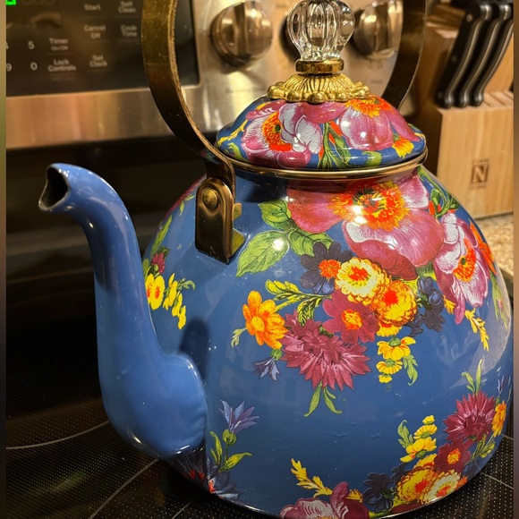 Mackenzie Childs Tea Kettle - Picture 7 of 7